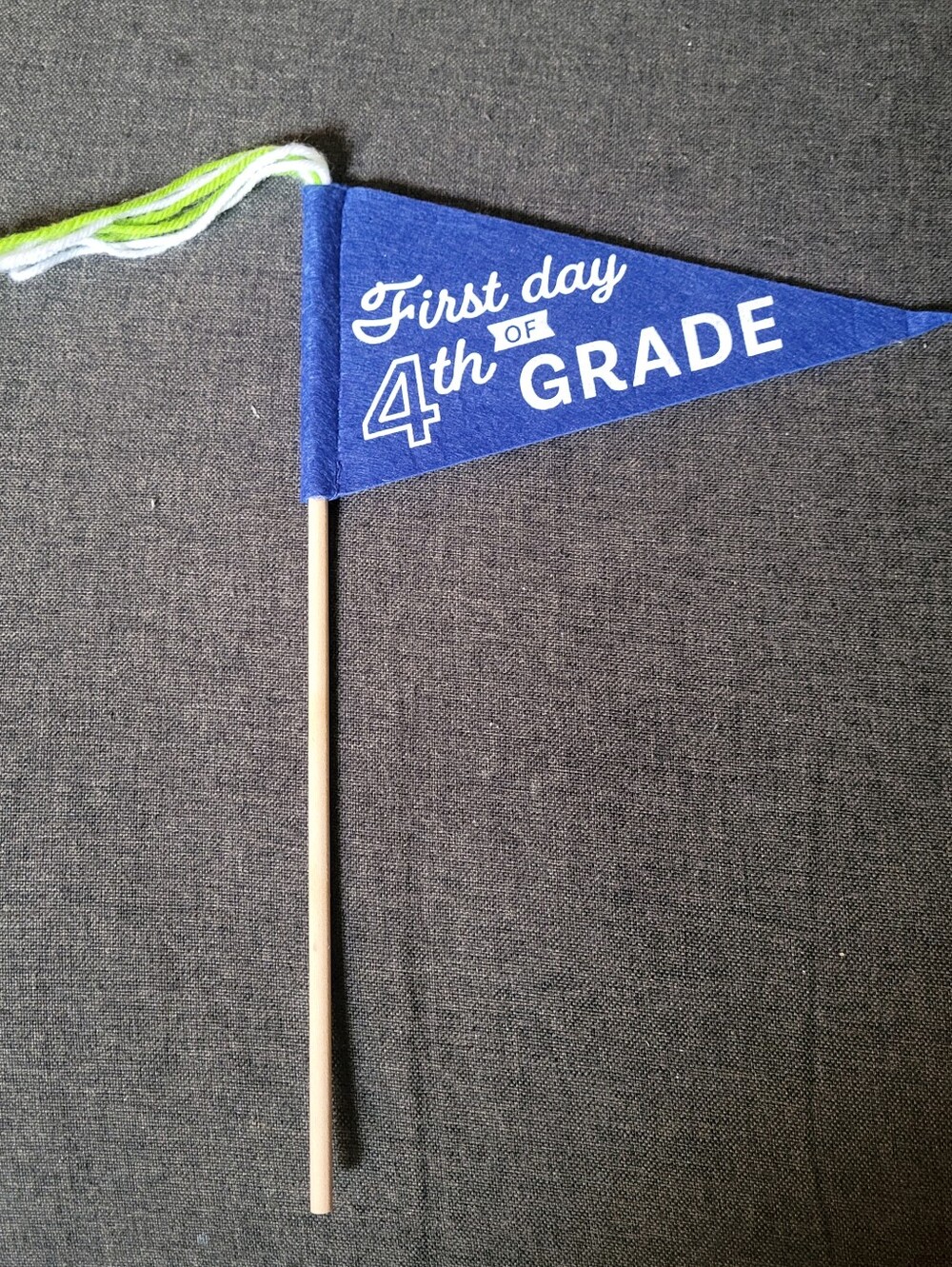 ⚡️Free With Any Purchase⚡️4th Grade Pennant